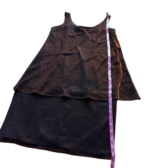 VTG Patra Petite formal Dance 6 Iridescent Brown Copper NWT Vintage Dark Fairy - Picture 6 of 11